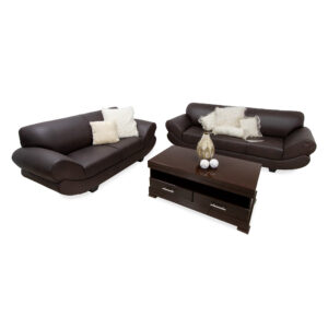 Califonia 2 Div Brown African Baffalou Suede